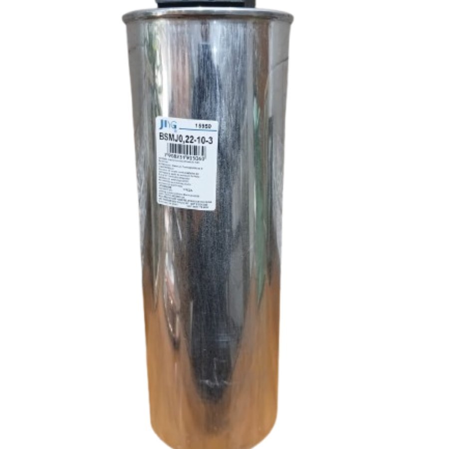 Capacitor trifásico baixa tensão - bsmj0 22-10-3 - 10kvar - (3x183 microf) - 220v e 60hz